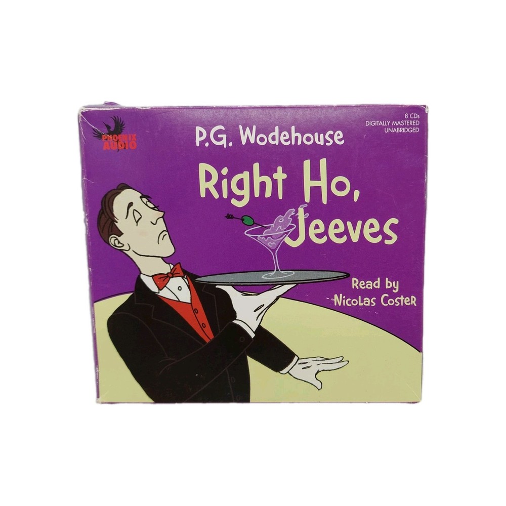P G Wodehouse Right Ho, Jeeves Unabridged CD audiobook