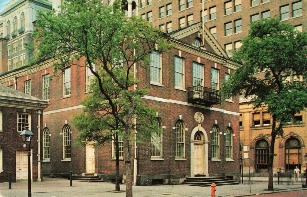 Congress Hall - Philadelphia Pennsylvania PA - Postcard