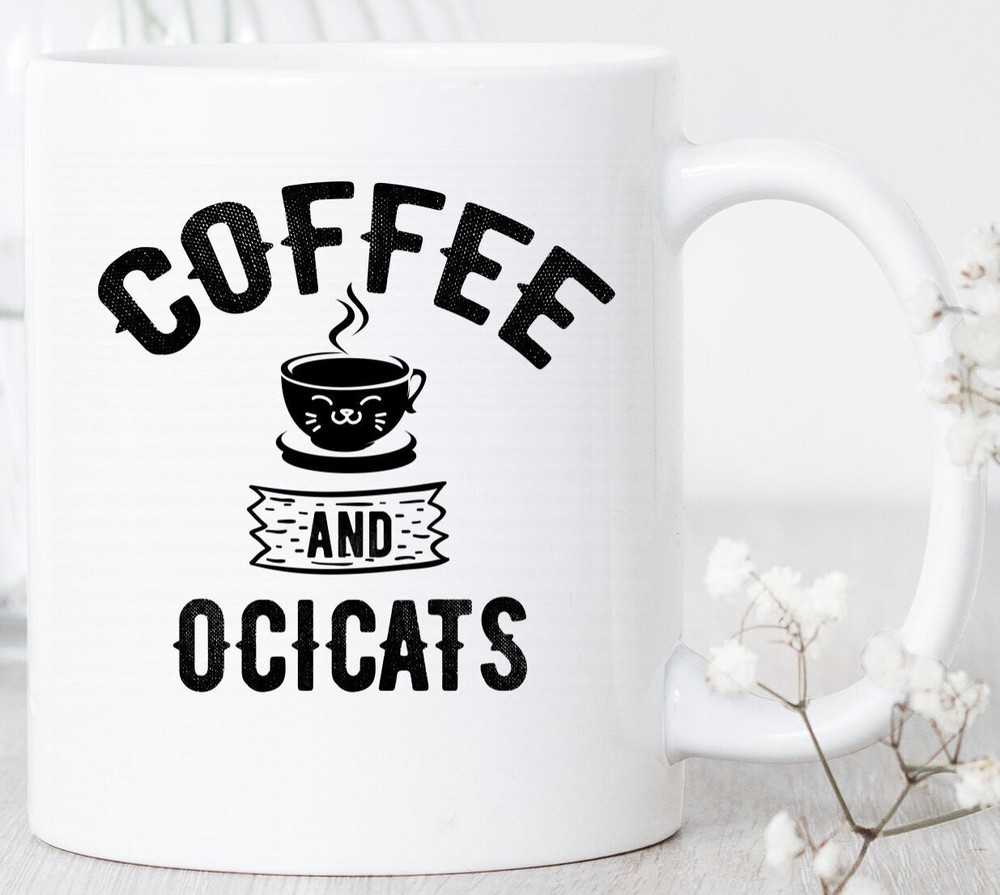 Ocicat Coffee Mug Gift for Cat Lovers and Ocicat Enthusiasts