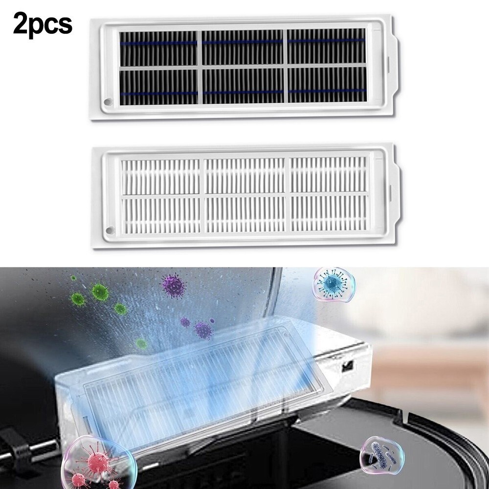 2-Pack Reusable Removable Filters for Wyze WVCR200S Robot Vacuum