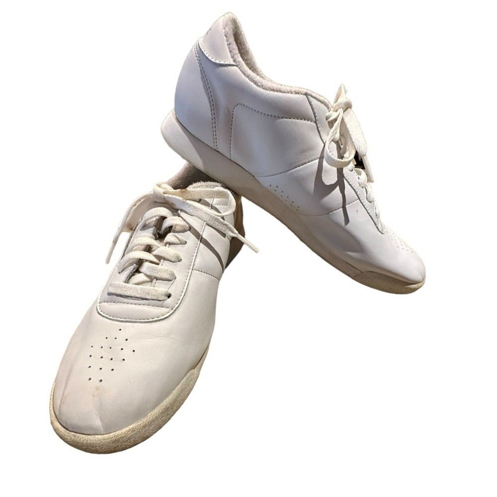 Reebok Classic White Leather Womens Sneakers Size 10