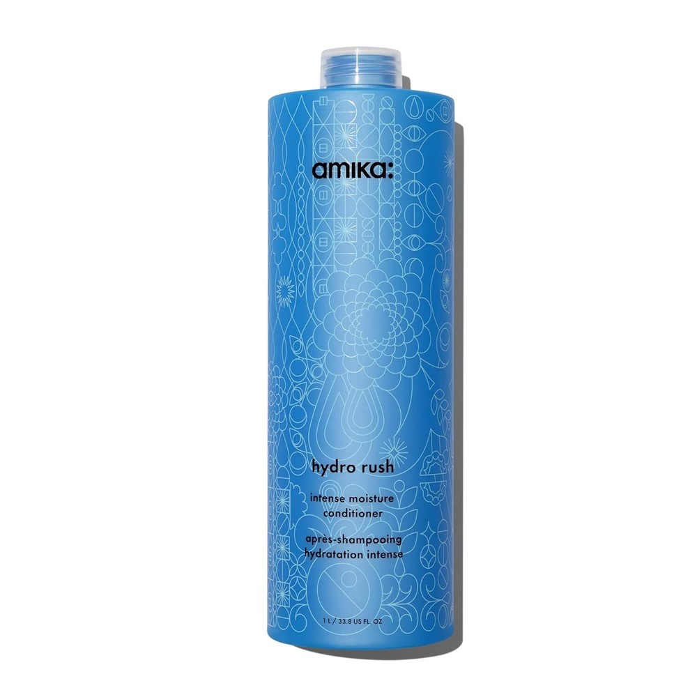 Amika Hydro Rush Intense Moisture Conditioner 33.8oz 1L Beauty New