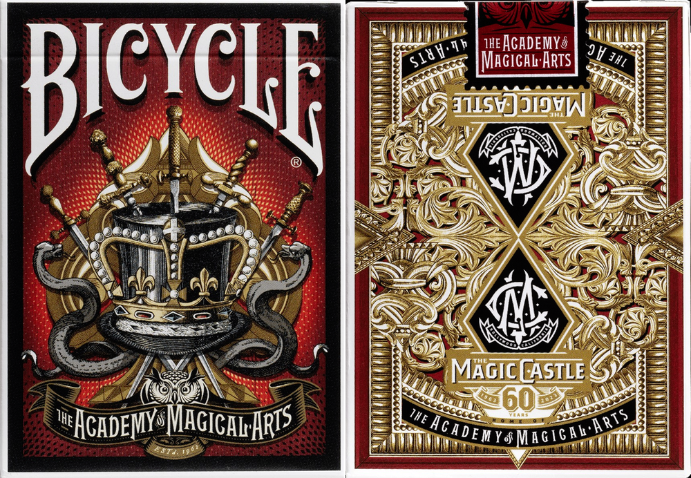 Bicycle Academy of Magical Arts 60th Anniversary Limited Edition Playing Cards-image