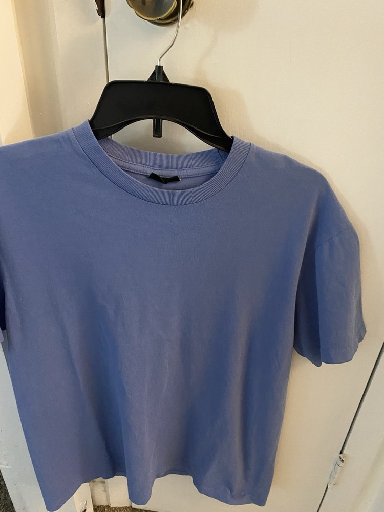 Men’s Blue John Elliot Short Sleeve T-shirt Small 100% Cotton