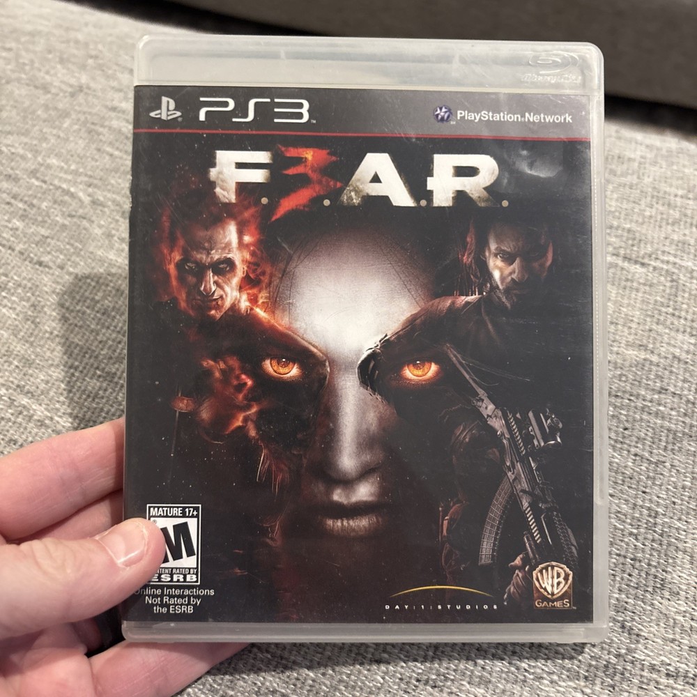F.E.A.R. 3 (Sony PlayStation 3, 2011) - Complete w Manual Included Tested CIB