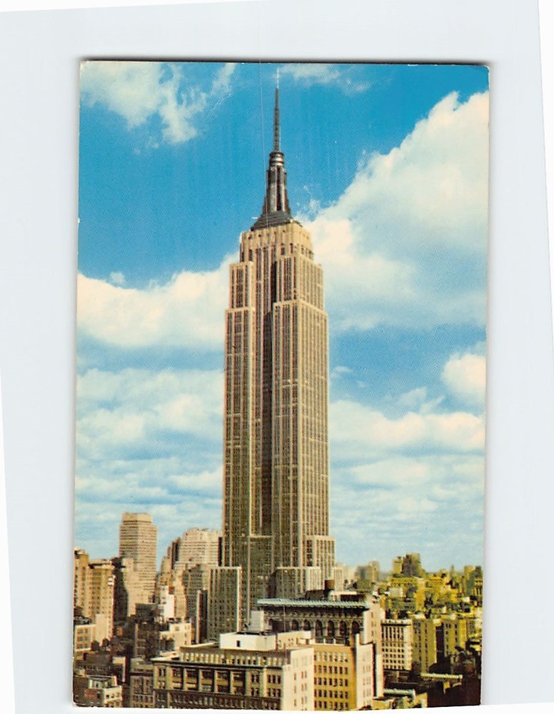 Postcard Empire State Building USA
