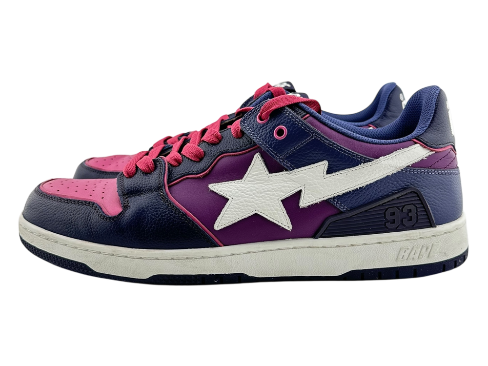 Bape SK8 Sta Purple White US 13 Used with Box