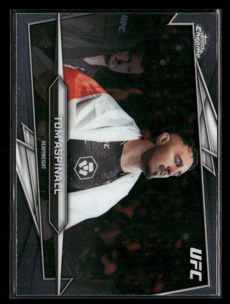 Tom Aspinall 2026 Topps Chrome UFC #80 MMA/UFC