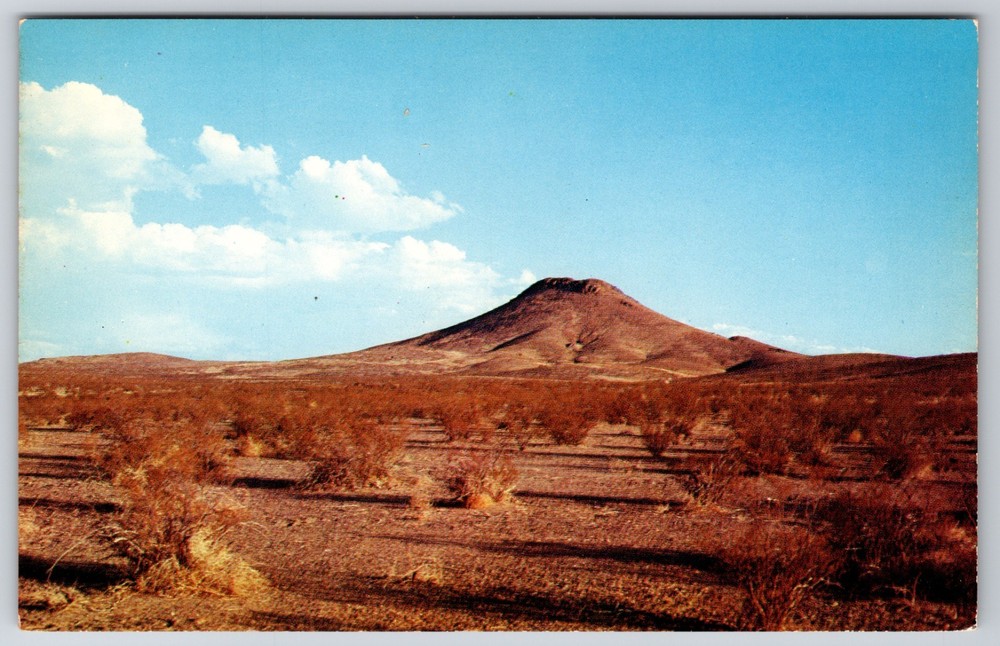 New Mexico Shakespeare Ghost Town Lordsburg Lee’s Peak Desert Chrome Postcard