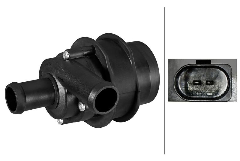 HELLA 8TW 358 304-591 Auxiliary Water Pump (cooling water circuit) Fits Skoda VW