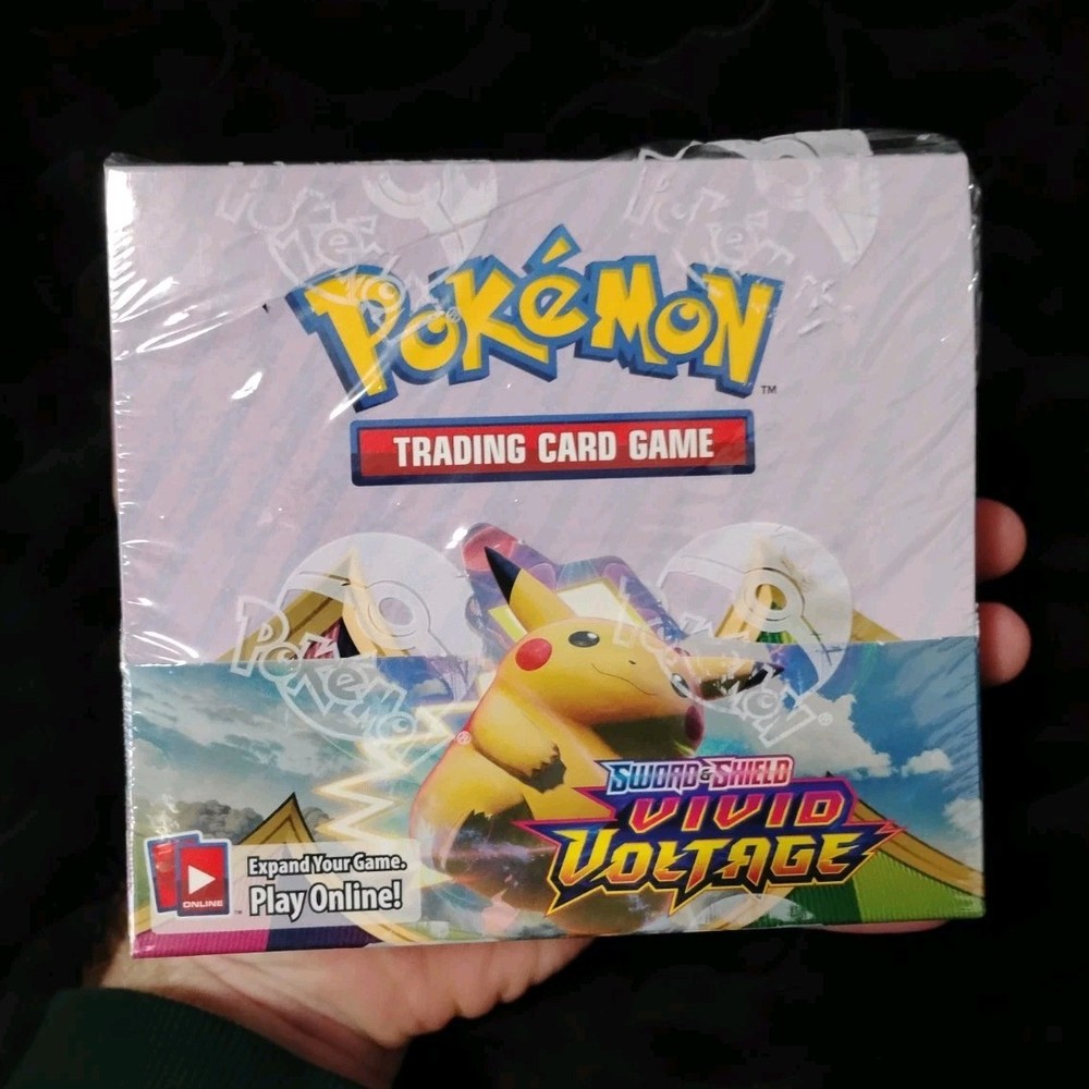 Pokémon TCG Sword & Shield Vivid Voltage English Booster Box 2020 sealed (D)