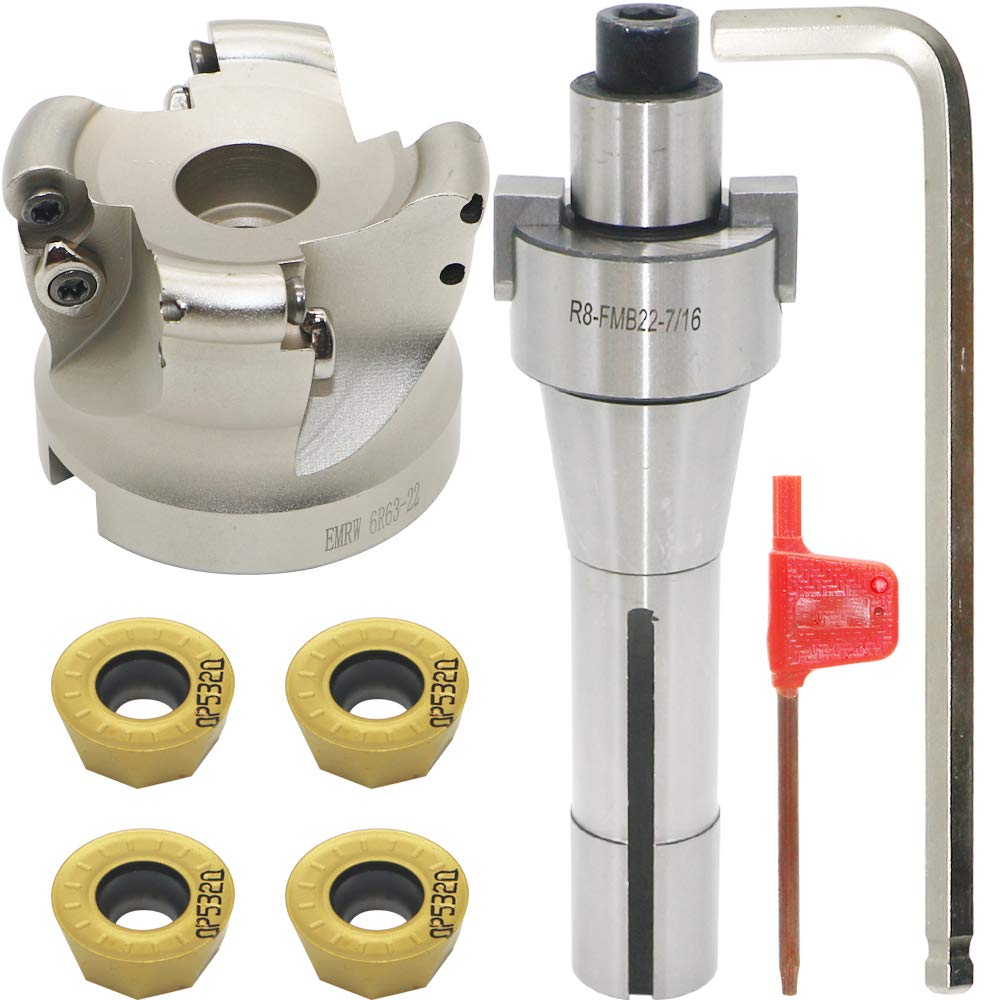 Hard Alloy Face Mill Cutter Holder with Spanners for Precision Milling