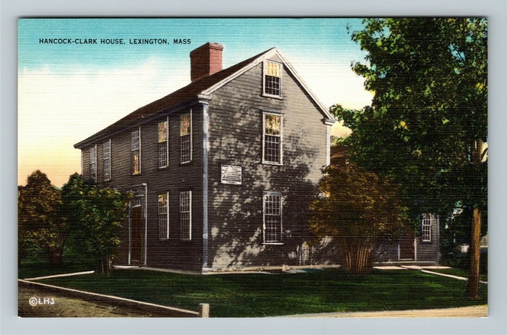 Lexington MA-Massachusetts, The Hancock-Clark House, Vintage Postcard