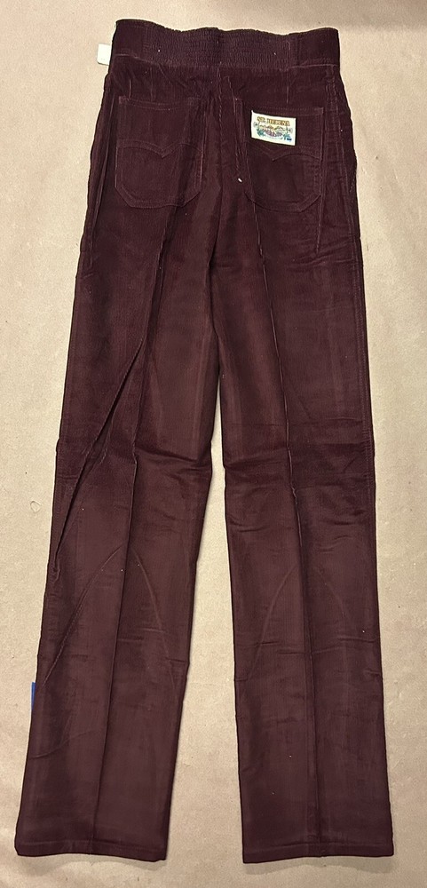 Vintage 1980’s Levis St. Helena Patch Corduroy Pants, Juniors Deadstock, Size 9