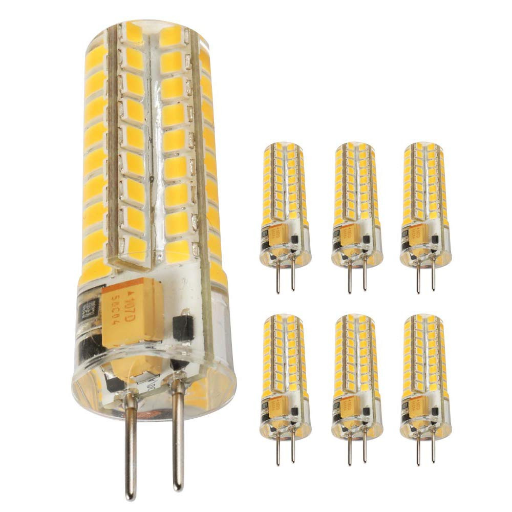 GY6.35 LED Bulbs 5W Bi-pin Base AC/DC 12V 2700K Warm White Dimmable, G6.35/GY...