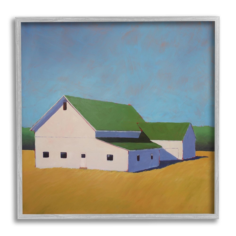 Country Barn Landscape Framed Giclee Art by Carol Young