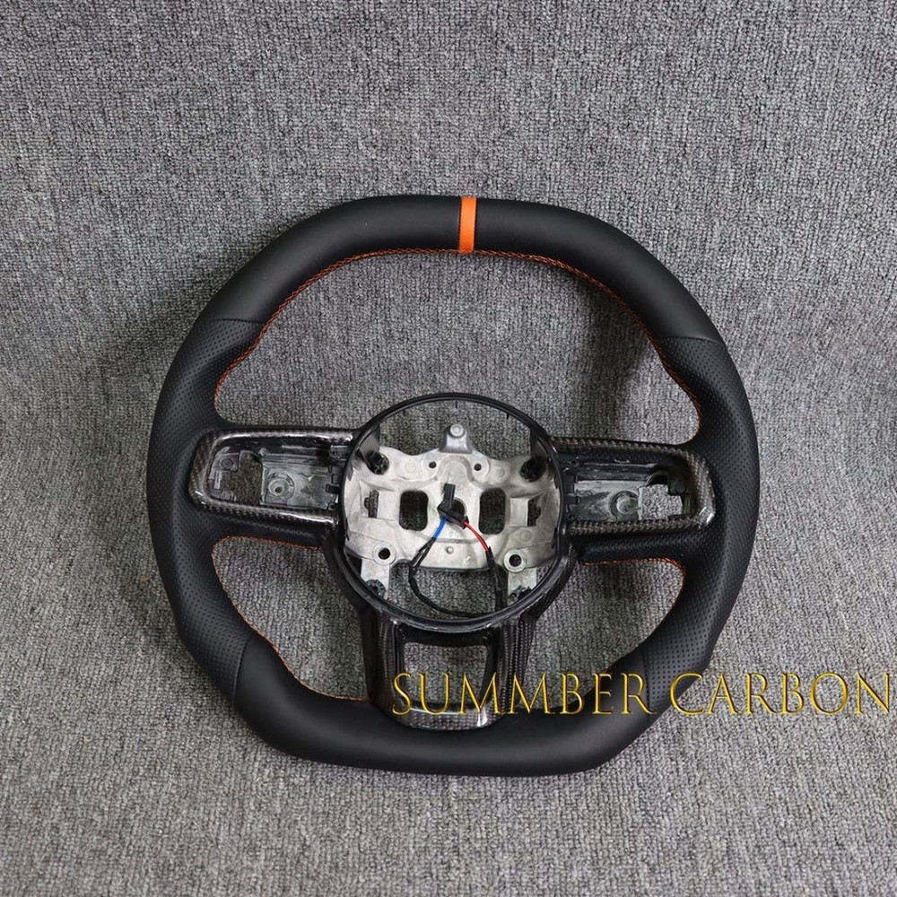 NAPA Leather Steering Wheel For Jeep Wrangler JL/JT 18-23 w/Heated USA Stock