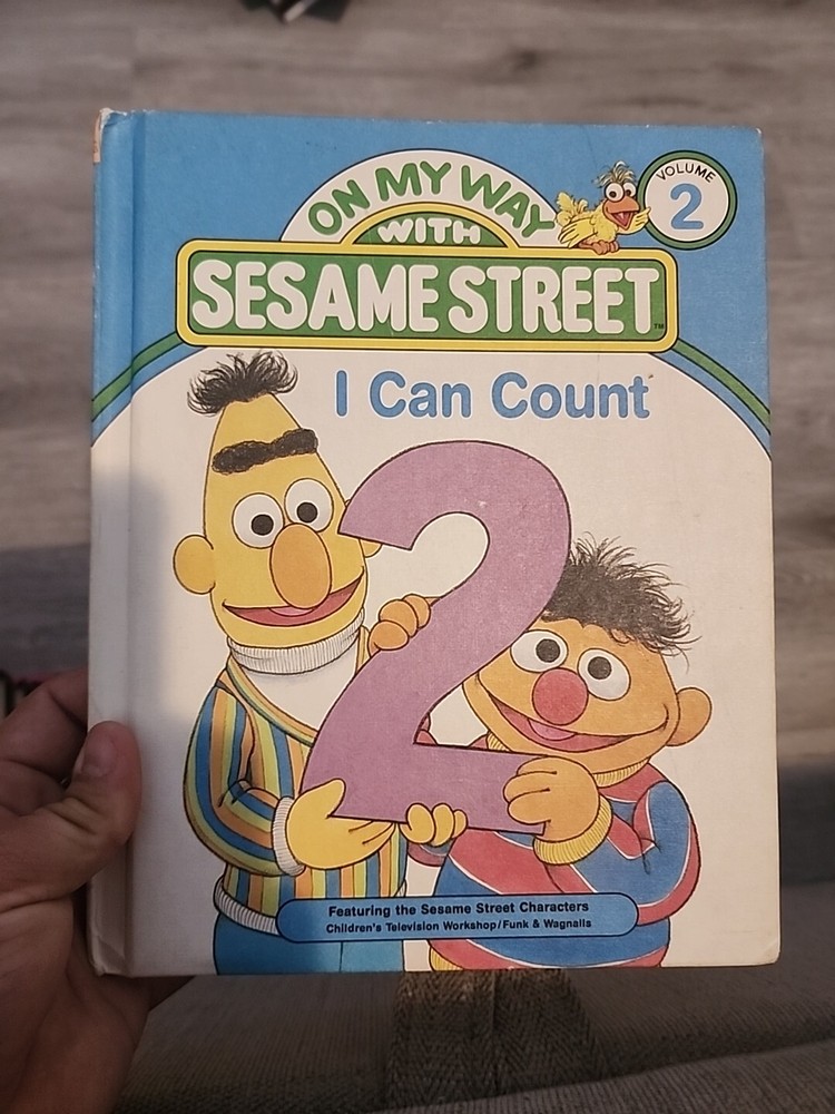 Children's Book: On My Way With Sesame Street Volume 2 I Can Count