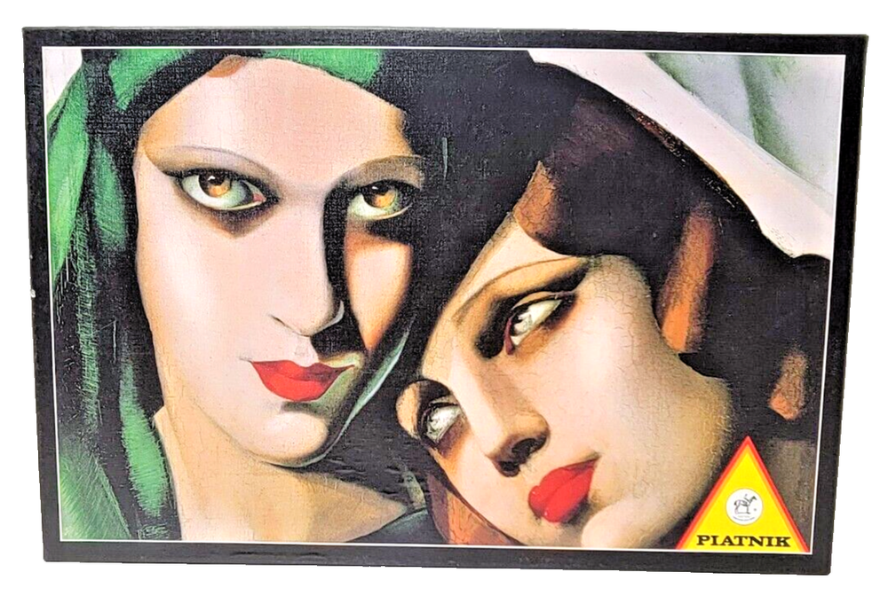 1000 pc Piatnik Puzzle: TOGETHER by Tamara de Lempicka, 26.5