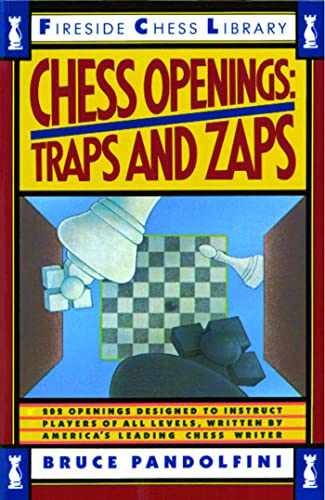 Chess Openings: Traps And Zaps: - Paperback, by Pandolfini Bruce - Very Good