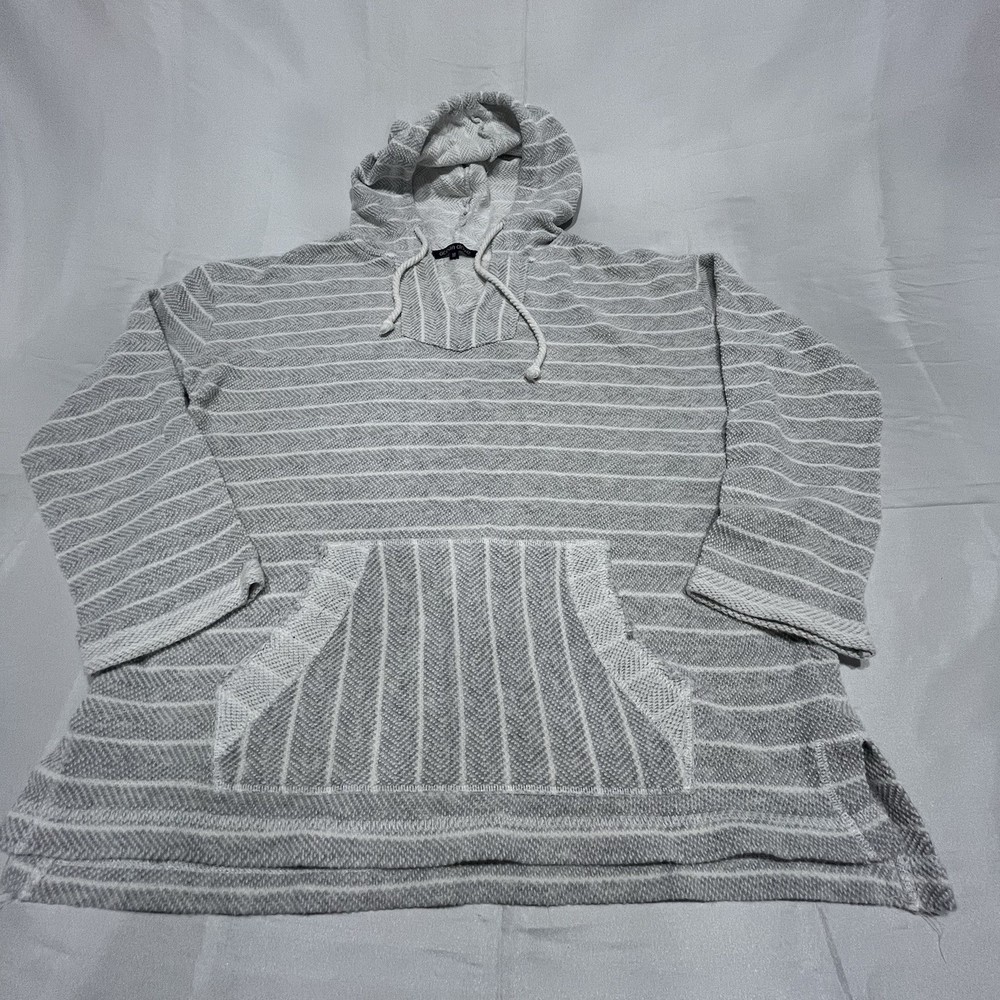 Ocean Drive Women’s M Hoodie Pullover Terry Cloth Sweatshirt Surfer Grunge Beach