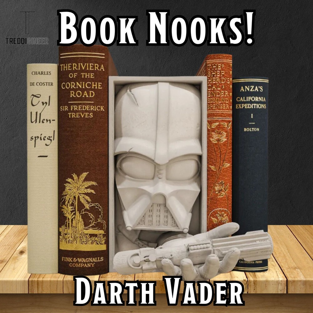 Darth Vader (Star Wars) - Book Nook/Wall Decor - FDM 3D Printed