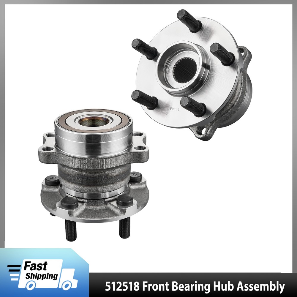 2x Rear Wheel Hub Bearing Assembly for Subaru Forester Arosstrek Imprreza AWD