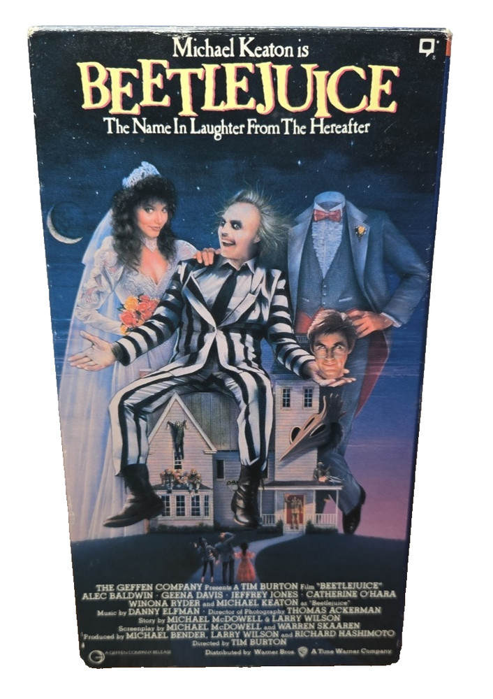 Beetlejuice (VHS, 1988) Tested, Michael Keaton