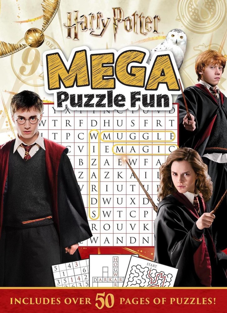 Harry Potter: Mega Puzzle Fun (Warner Bros.) Paperback Book