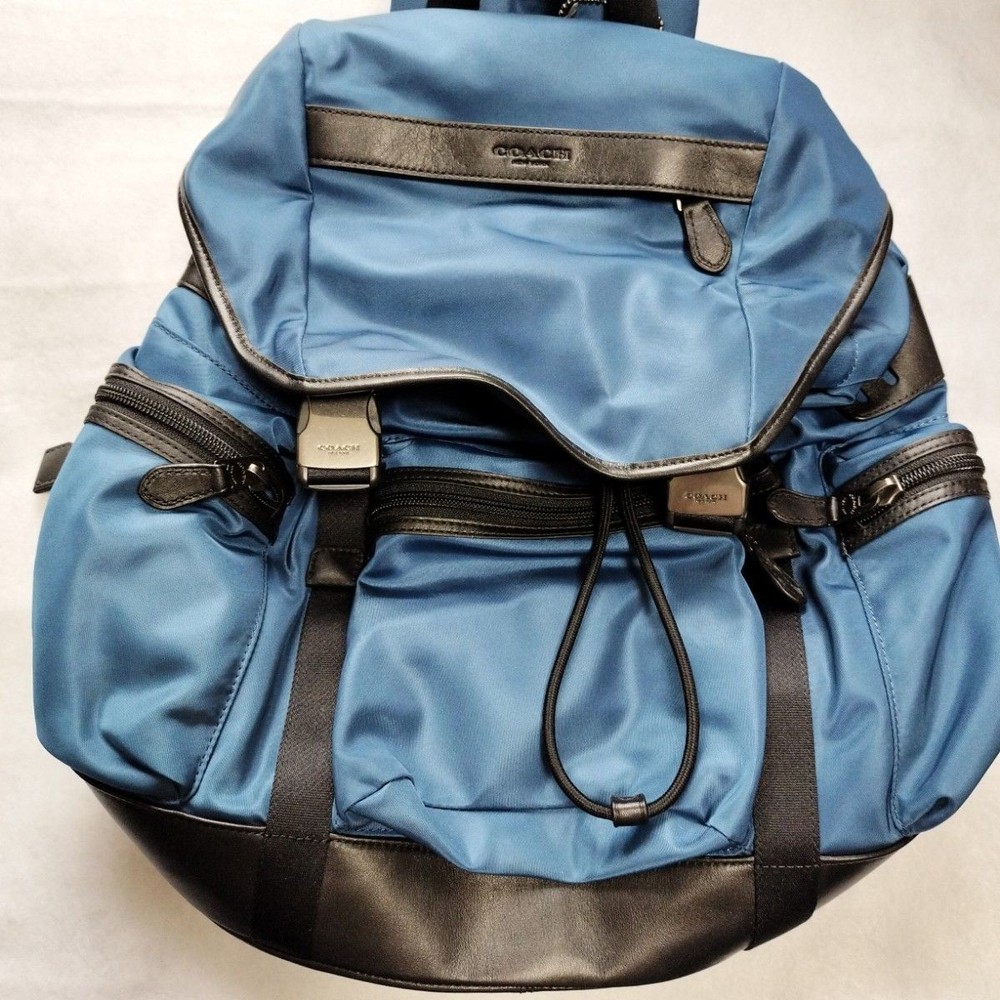 Coach Leather Backpack for Women Stylish Rucksack