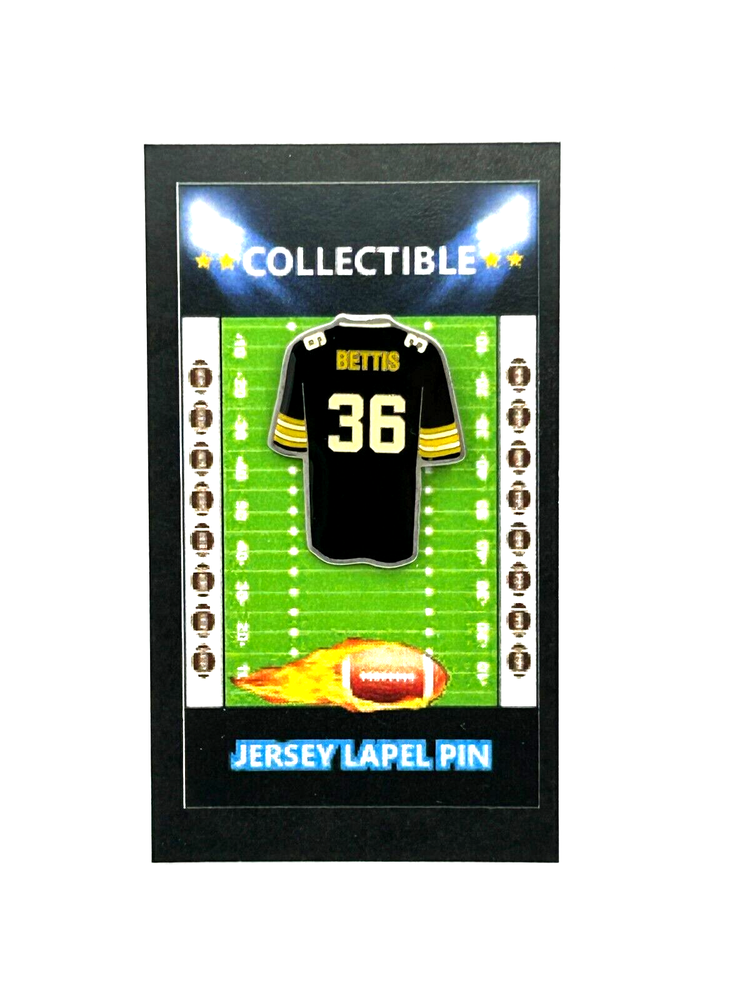 Pittsburgh Steelers Jerome Bettis Lapel Pin Collectible FREE Shipping