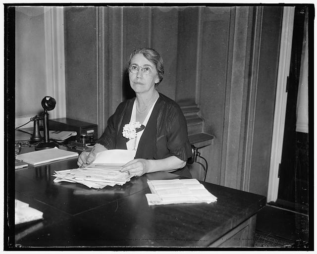 Photo:Martha McPherson Secretary to Secretary of War Harry Woodring 1937