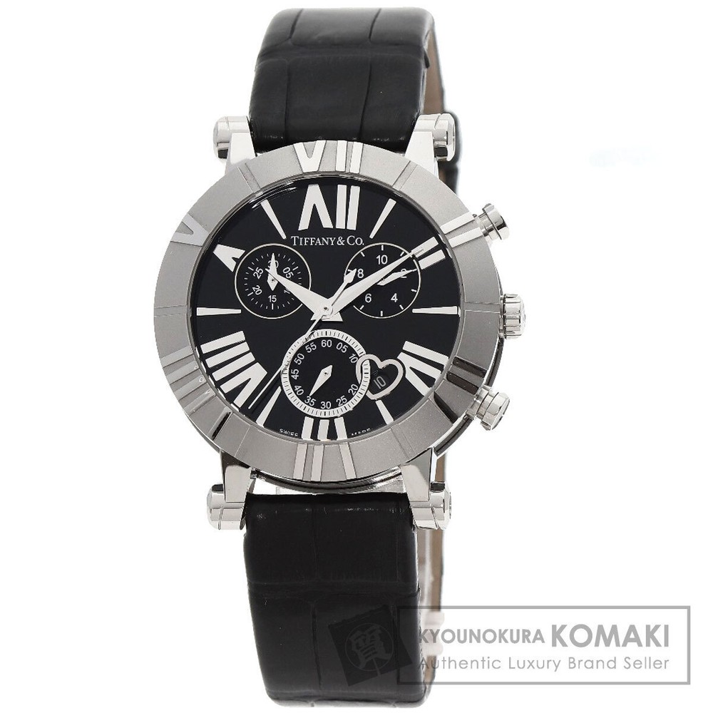 TIFFANY Co. Tiffany Z1301.32.11A10A71A Atlas Chronograph Watch Stainless Steel