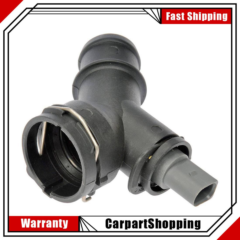 Dorman 902-732 Cooling Hose Connector Upper New for VW Volkswagen Jetta Passat