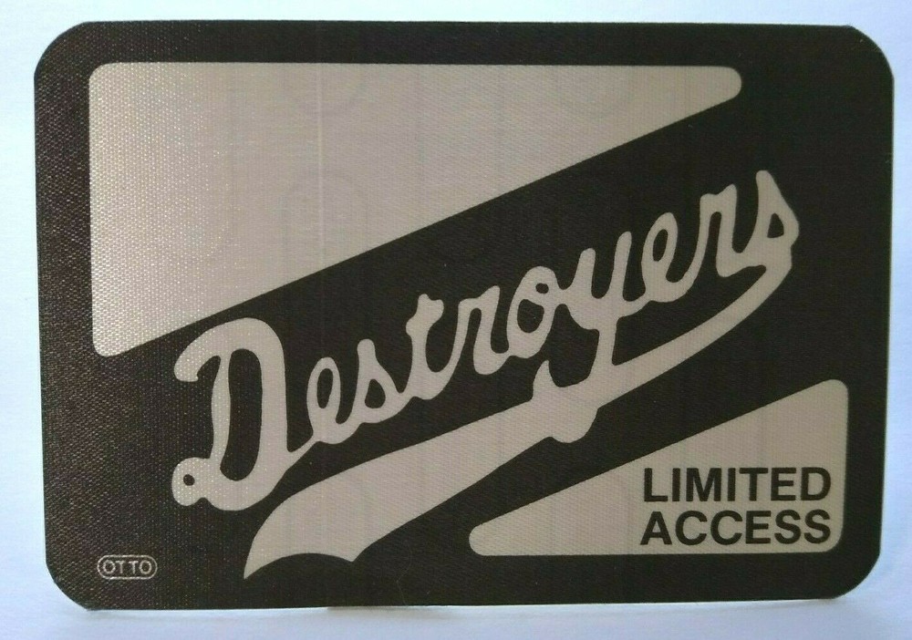 George Thorogood And The Destroyers Backstage Concert Pass Original Rock Music