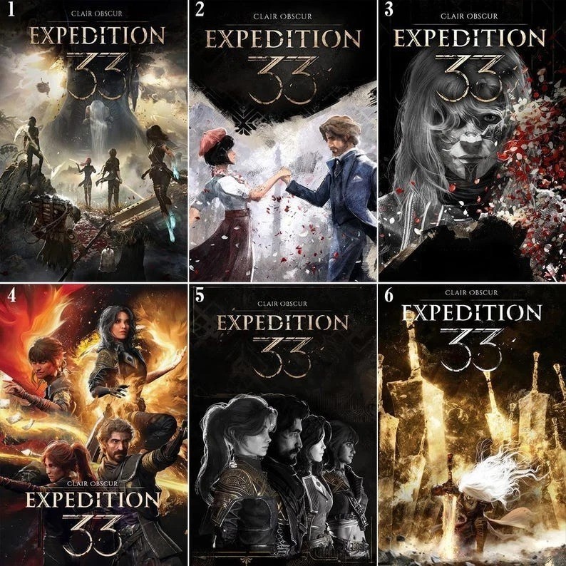 Clair Obscur Expedition 33 Game Poster,