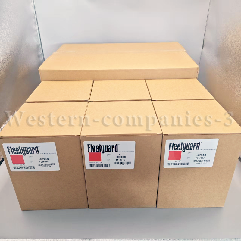 6PCS Fleetguard FS19915 OEM Fuel Filter Cummins with Water Separator Elemax US