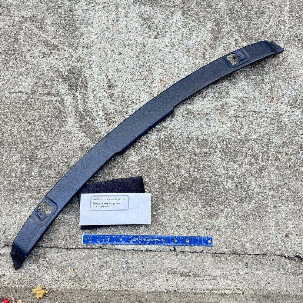 90-02 MERCEDES R129 SL500 FRONT CONVERTIBLE TOP WINDSHIELD TRIM COVER PANEL BLUE