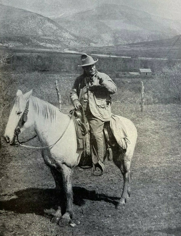 1906 President Theodore Roosevelt as an Outdoors Man