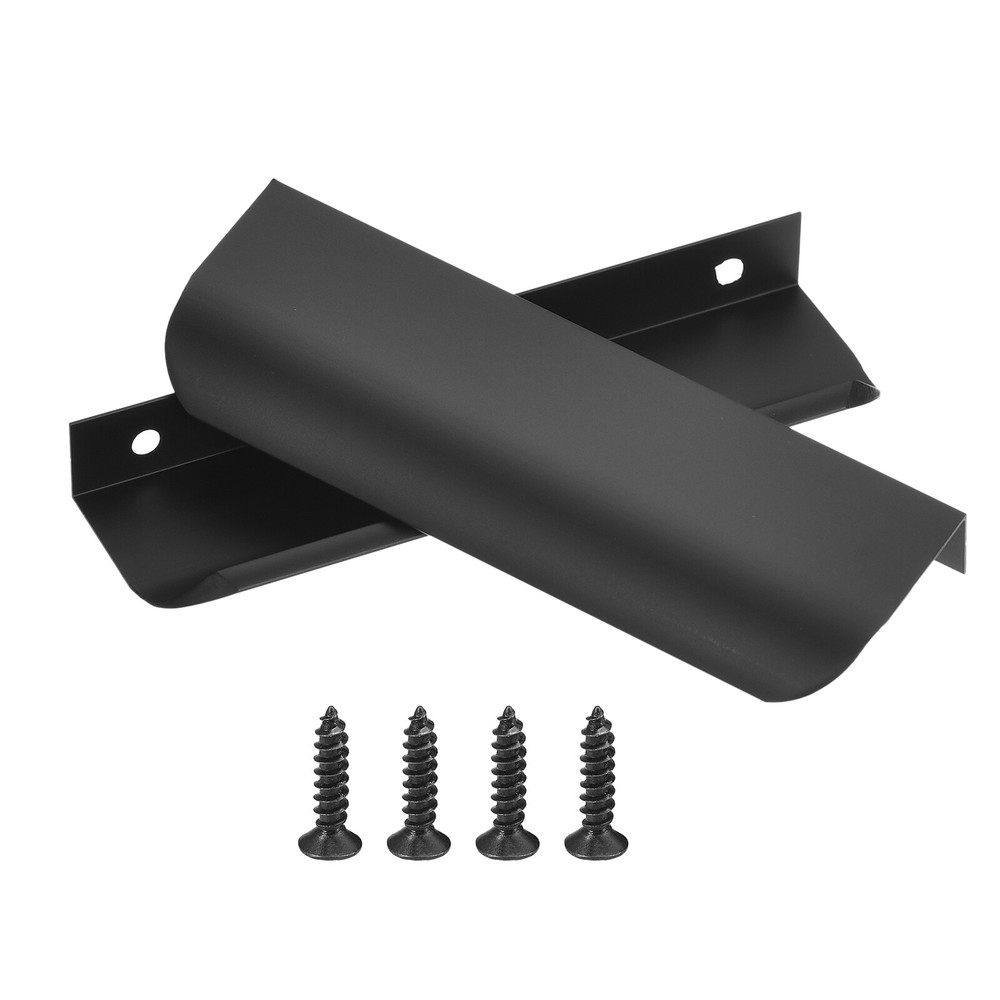 10 Pack Finger Edge Pull Furniture Drawer Handles 3.7