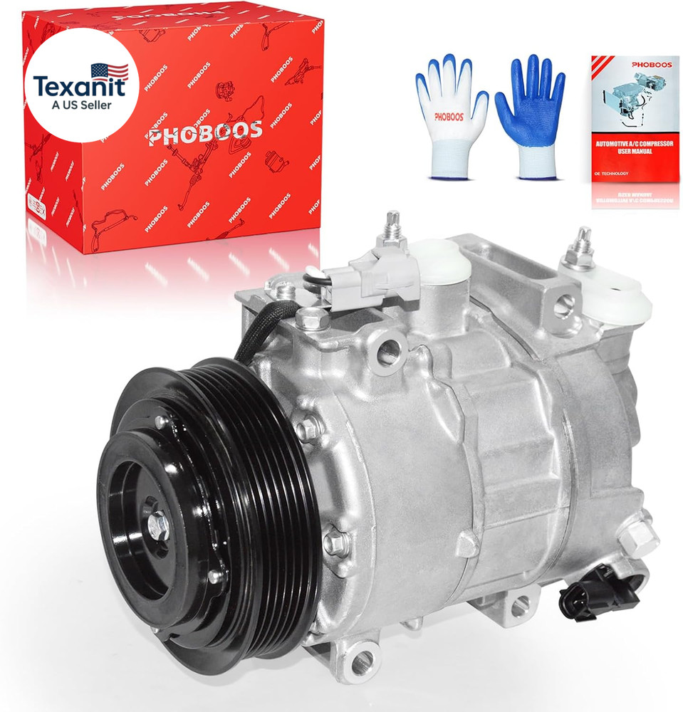 A/C Compressor with Clutch Compatible with Chrysler 300 2014-2023 & Dodge Charge