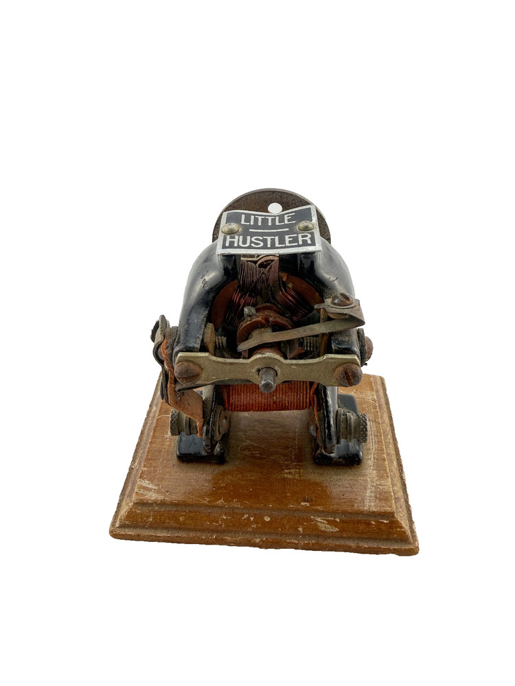 Antique 1900s Knapp Little Hustler Electric Motor Toy STEAM ENGINE PART