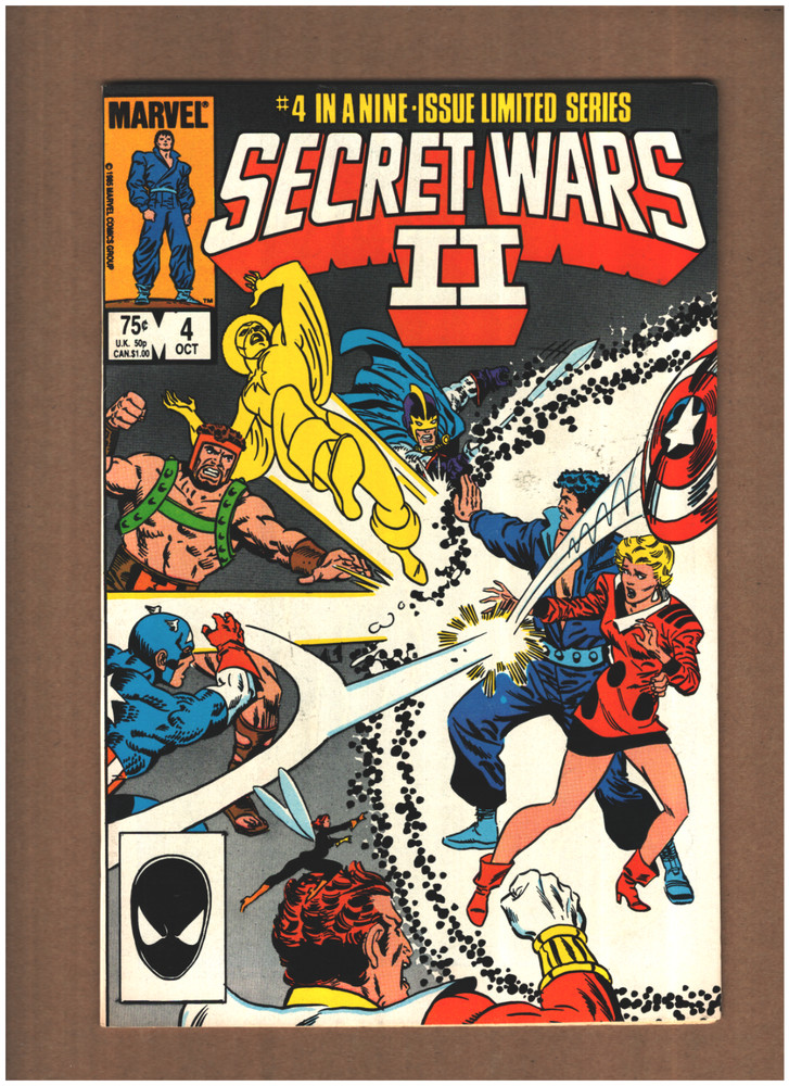 Secret Wars II #4 Marvel Comics 1985 Jim Shooter BEYONDER X-MEN AVENGERS VF/NM