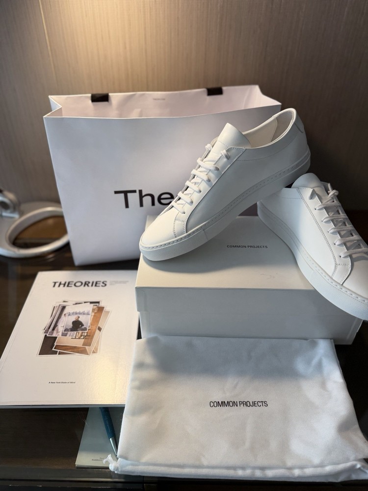 Authentic Common Projects Original Achilles Low White EU44 / US11 Men-image
