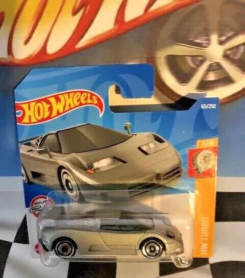 Hot Wheels 2022 HW Turbo  5/10 065 '94 Bugatti EB110 SS Grigio Scuro AeroDisc SC