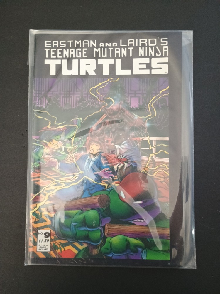 Teenage Mutant Ninja Turtles #9 (Mirage Studios September 1986)
