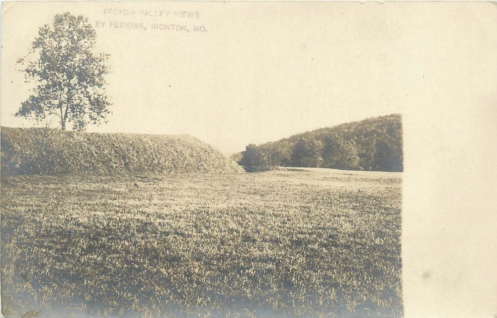 c1910 Ironton Missouri Arcadia Valley View Perkins RPPC Postcard 26-2038