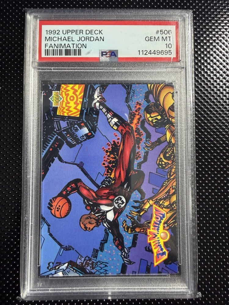 1992 Upper deck - Michael Jordan - Fanimation - PSA 10 GEM MINT