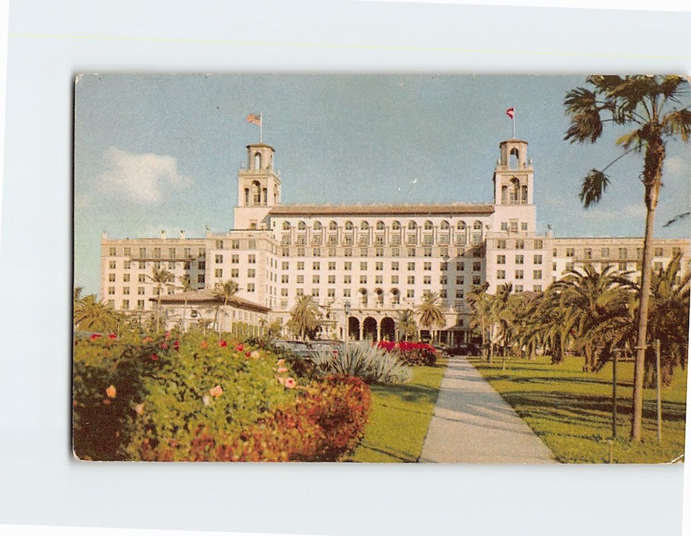 Postcard Breakers Hotel Palm Beach Florida USA