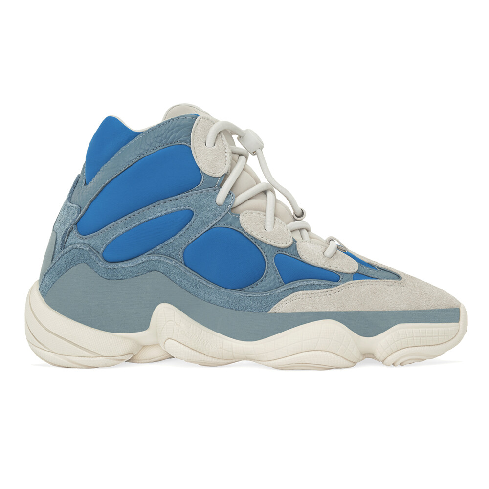 adidas  Yeezy 500 High Top  Mens Blue Sneakers Casual Shoes GZ5544